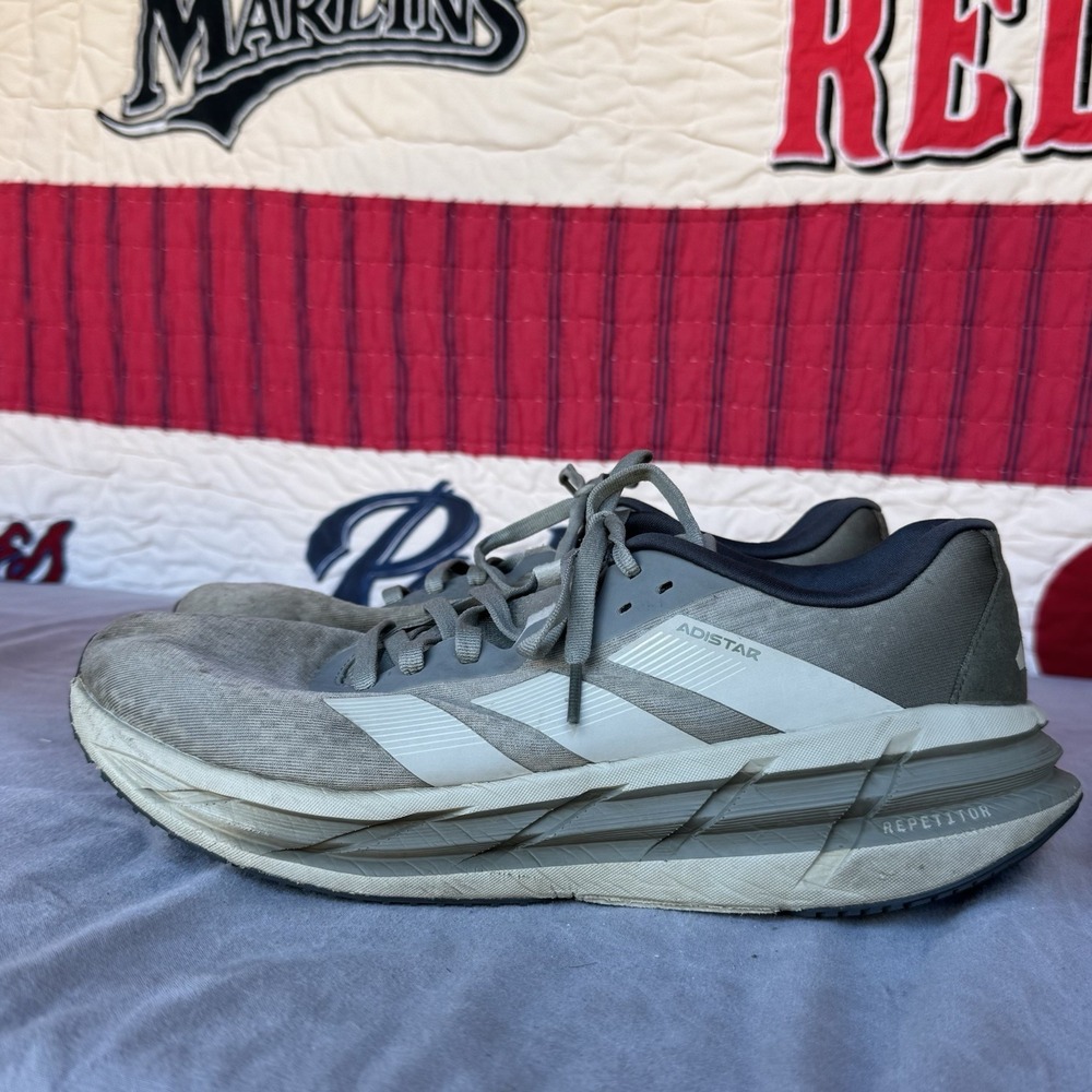 Size 12 - adidas Adistar 3 Silver Pebble‎ Putty Grey